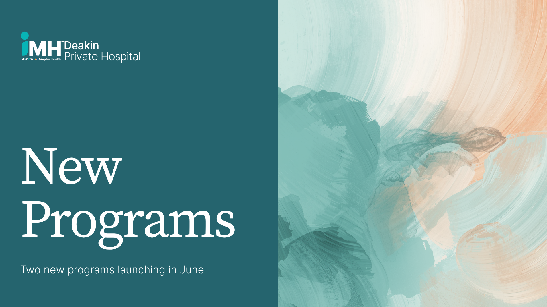 Two New Programs Starting in June — Creative Pathways and Carer Support
